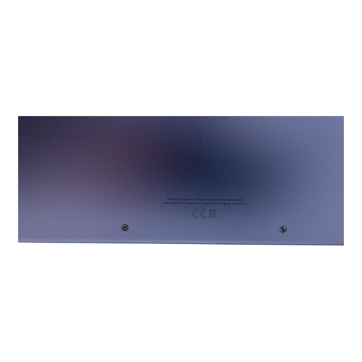 Apple MacBook Neo 13" A18 Pro Chip 512GB SSD iCloud-Sperre - DEFEKT - ERSATZTEILE  SPENDER