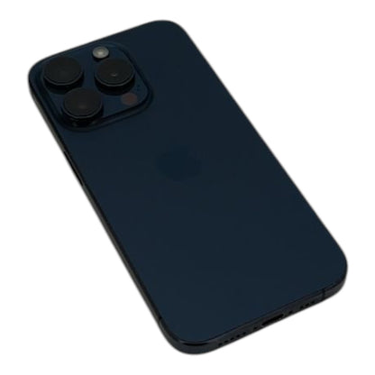 Apple iPhone 15 Pro 6,1" Smartphone 128GB Titan Blau iCloud-Sperre - DEFEKT - ERSATZTEILE  SPENDER