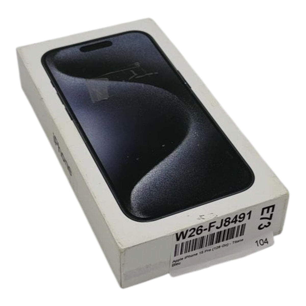 Apple iPhone 15 Pro 6,1" Smartphone 128GB Titan Blau iCloud-Sperre - DEFEKT - ERSATZTEILE  SPENDER