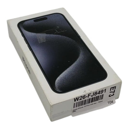 Apple iPhone 15 Pro 6,1" Smartphone 128GB Titan Blau iCloud-Sperre - DEFEKT - ERSATZTEILE  SPENDER