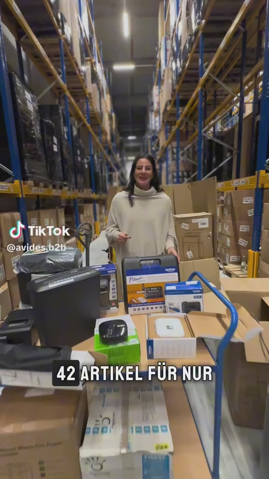 Mix-Palette Bürobedarf, 42 Stück, Retourware, tiktok