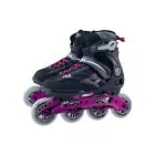 Inlineskates Inliner Wave 84 schwarz-magenta 38,5 EU