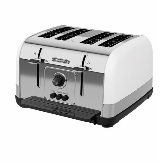 Morphy Richards 240134 Venture 4 Scheiben Toaster Weiß